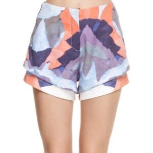 Fab’rik Geometric Tiered‎ Shorts
